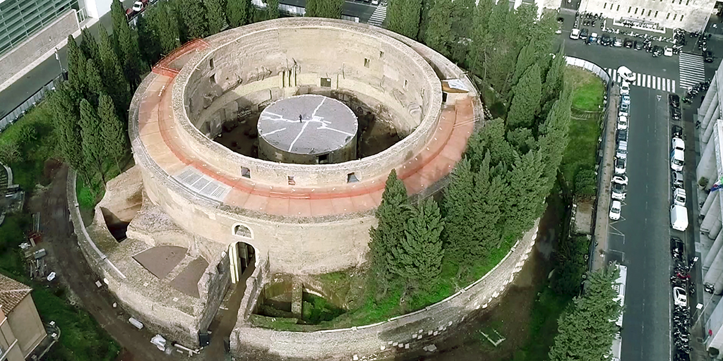 Mausoleo de Augusto - visita, horarios - Roma (Italia) - La Fontana di Trevi a vista de dron ✈️ Foro Italia