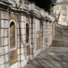 Giardino del Quirinale rampa di via Piacenza