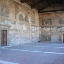 Casa dei Cavalieri di Rodi, affreschi della loggia