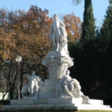 Foto del monumento a Wolfgang Goethe