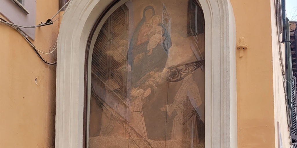 Edicola sacra di via Corsini 5-6 (palazzo Torlonia)