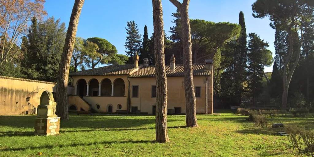 Roma, Veduta della casina del cardinal Bessarione