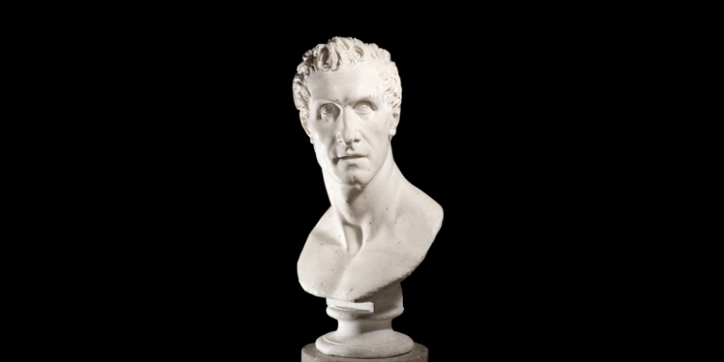 Antonio Canova Autoritratto, 1812 Gesso, 89x47x39 cm Roma, Museo di Roma Foto di Alfredo Valeriani