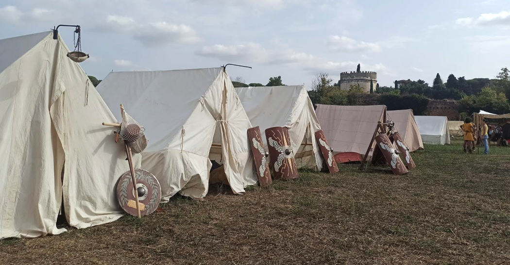 Villa di Massenzio, attività di rievocazione storica Villa di Massenzio, attività di rievocazione storica