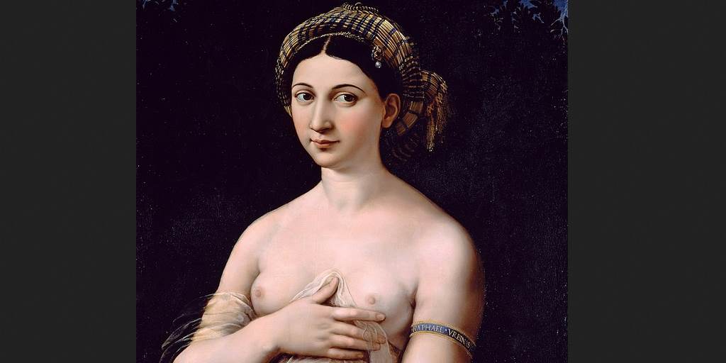 Raffaello, La Fornarina, Roma, Galleria nazionale d’arte antica 