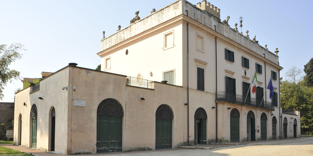 Villa Sciarra, Casino Barberini