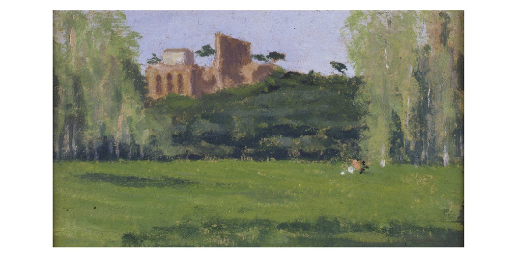 I Romani della Cisterna, 1929, cartolina postale dal Fondo Trilussa. Roma, Museo di Roma in Trastevere