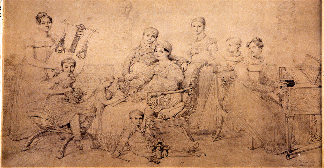“Riproduzione del disegno La Famiglia di Luciano Bonaparte di J. A. D. Ingres”, fotoriproduzione all’albumina, Giuseppe Primoli, I ventennio del ‘900, MN 788. “Riproduzione del disegno La Famiglia di Luciano Bonaparte di J. A. D. Ingres”, fotoriproduzione all’albumina, Giuseppe Primoli, I ventennio del ‘900, MN 788.