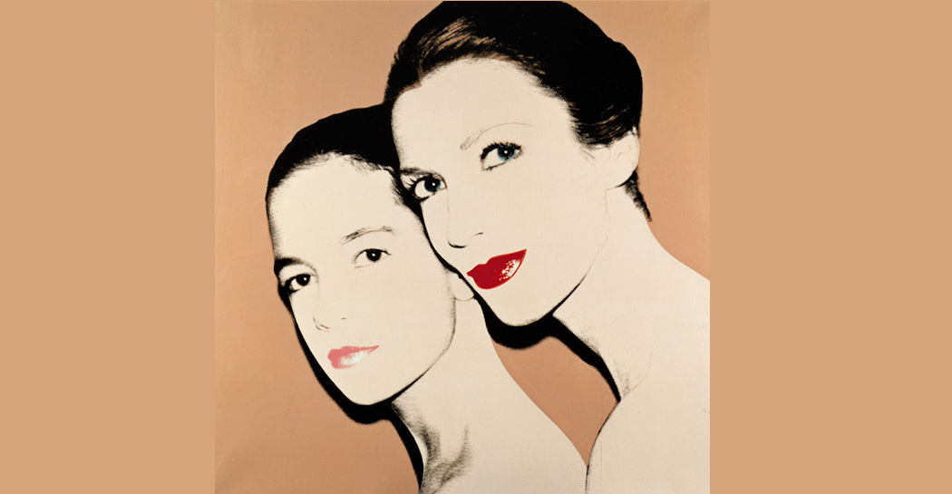 Andy Warhol ritratto Madre e figlia: Tina e Lisa Bilotti Andy Warhol ritratto Madre e figlia: Tina e Lisa Bilotti