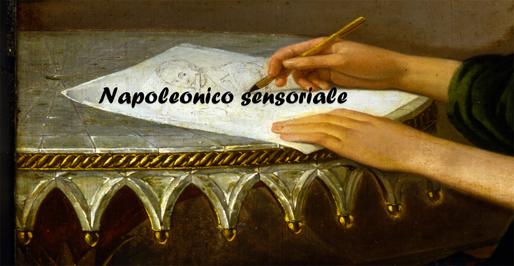 Giuseppe Bezzuoli, “Napoleona Elisa Baciocchi”, olio su tela, 1835 (dettaglio). 