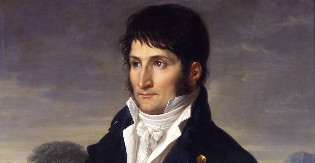 François-Xavier Fabre, particolare di Luciano Bonaparte alla Villa Rufinella, olio su tela, Roma, Museo Napoleonico François-Xavier Fabre, particolare di Luciano Bonaparte alla Villa Rufinella, olio su tela, Roma, Museo Napoleonico