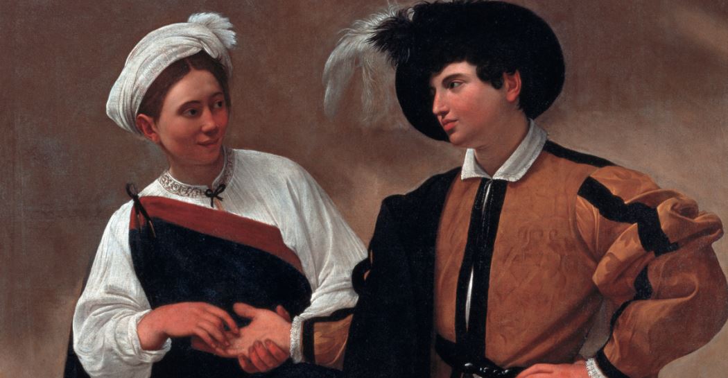 La Buona Ventura, Caravaggio (1596-1597) - olio su tela La Buona Ventura, Caravaggio (1596-1597) - olio su tela