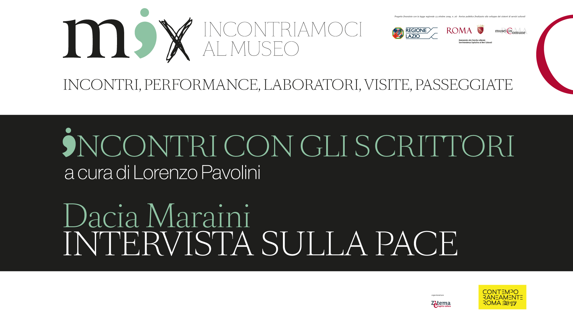 #laculturaincasa - Intervista sulla pace | Dacia Maraini #laculturaincasa - Intervista sulla pace | Dacia Maraini