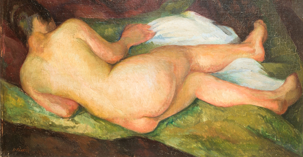 Rivera, Desnude de espalda