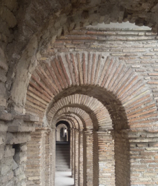 Camminamento inferiore tratto L. del Museo delle Mura