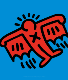 Keith Haring, X-Man (1984) Keith Haring, X-Man (1984)