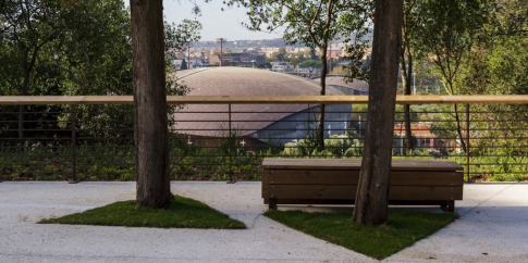 Villa Glori: panorama su Auditorium Parco della Musica Villa Glori: panorama su Auditorium Parco della Musica