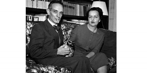Filomena Nitti e suo marito Daniel Bovet