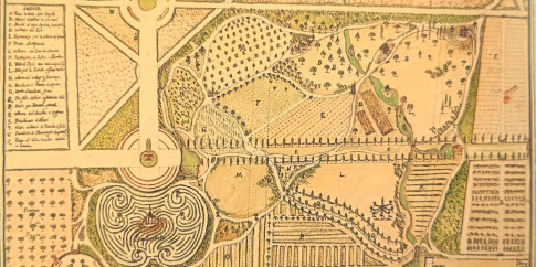 Francesco Bettini, Progetto di un Giardino Agronomico per la villa Panfili, 1800, ADP, Roma
