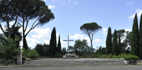 Villa Glori, l'altare dedicato ai caduti della Grande Guerra