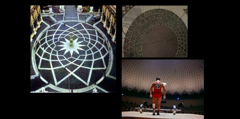 Curve logaritmiche nelle composizioni architettoniche