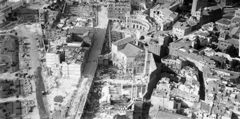 Demolizione del quartiere Alessandrino alla fine anni ’20 del XX secolo