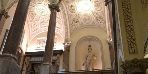 Soffitto dello scalone monumentale 