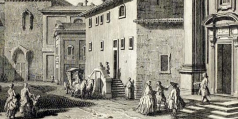 Museo di Roma in Trastevere, facciata su piazza Sant’Egidio Museo di Roma in Trastevere, facciata su piazza Sant’Egidio