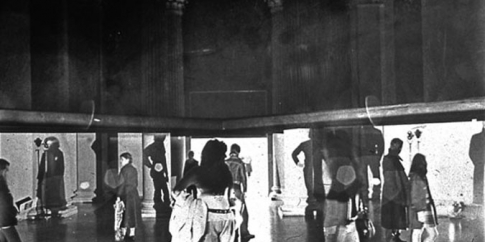 Piero Sartogo, Mostra VITALITA’ DEL NEGATIVO NELL’ARTE ITALIANA 1960/70 Palazzo delle Esposizioni, Roma (Novembre 1970 – Gennaio 1971) ©SartogoArchitettiAssociati