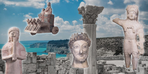 Museo di scultura antica Giovanni Barracco, alcune sculture della raccolta cipriota