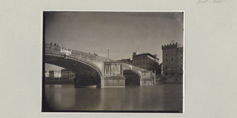 Firenze, Ponte Santa Trinita, 1939/1943