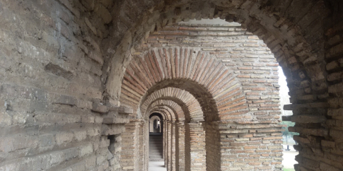 Camminamento inferiore tratto L. del Museo delle Mura