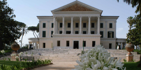 Il Casino Nobile di Villa Torlonia  - Esterno - Prospetto principale