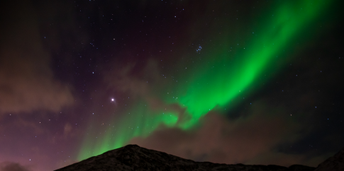 La magia dell'aurora boreale