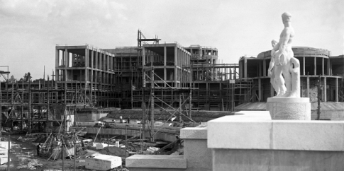 Il cantiere del Foro Mussolini, Roma, 1930, Archivio Fotografico Luce, Istituto Luce – Cinecittà