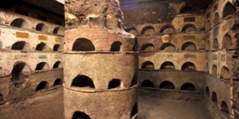 Sepolcro degli Scipioni_1 colombario Sepolcro degli Scipioni_1 colombario