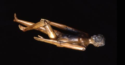 Bambola in avorio dal corredo di Crepereia Triphaena - Centrale Montemartini