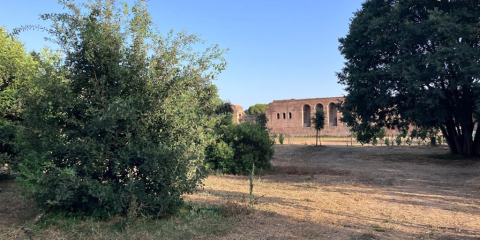 Mura Aureliane Camminamento tratto L. Mura Aureliane Camminamento tratto L.