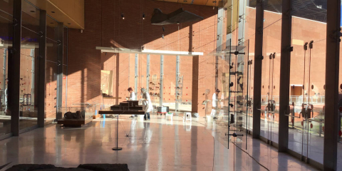 Sala del Museo della villa romana dell’Auditorium Flaminio Sala del Museo della villa romana dell’Auditorium Flaminio