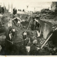 Scavi alle pendici occidentali del Campidoglio Scavi alle pendici occidentali del Campidoglio