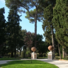 Villa Celimontana scorcio del parco