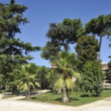 Villa Lazzaroni, parco 