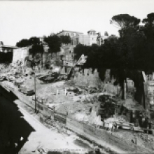 Scavi alle pendici occidentali del Campidoglio Scavi alle pendici occidentali del Campidoglio