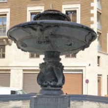Fontana in Piazza Nicosia bacino superiore