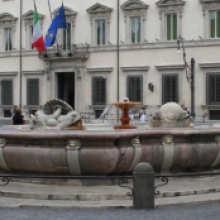 La fontana di piazza Colonna