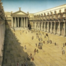 Veduta ricostruttiva del Foro di Nerva Veduta ricostruttiva del Foro di Nerva