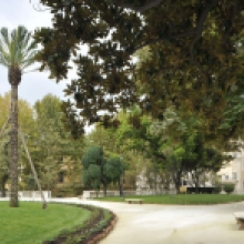 Giardino del Quirinale, scorcio