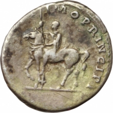 Moneta con l’immagine dell’Equus Traiani