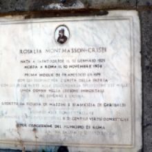 Tomba di Rosalia Montmasson Crispi, 1904